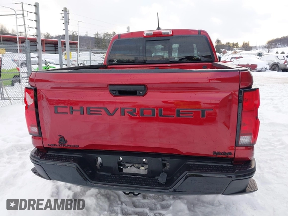 2024 Chevrolet Colorado 4WD Z71 with VIN 1GCPTDEK4R1127526, listed as a IAAI auction lot 41354627 with 8,127 mi miles. Bid and sale history available at carsss.com. Image 16.