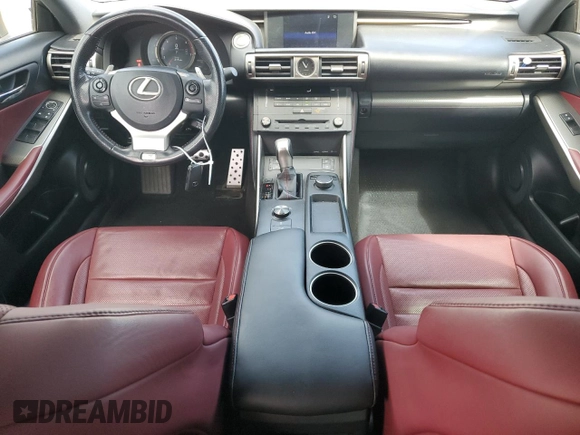 2016 Lexus IS 200t with VIN JTHBA1D23G5011156, listed as a Copart auction lot 48883885 with 166,852 mi miles and Salvage Title. Bid and sale history available at DreamBid. Image 8.