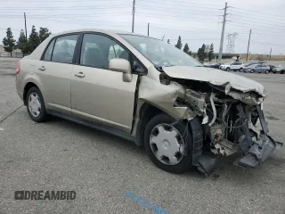 2009 Nissan Versa S with VIN 3N1BC11E79L433933, listed as a Copart auction lot 54953675 with 196,785 mi miles and Salvage Title. Bid and sale history available at DreamBid. Image 4.