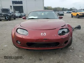 2008 Mazda MX-5 Miata Grand Touring z VIN JM1NC26F780147545, wystawiony jako Copart lot #51526915 z przebiegiem 85 178 mil mil oraz Szkoda całkowita • Salvage title. Historia ofert i sprzedaży dostępna na DreamBid. Obrazek 5.