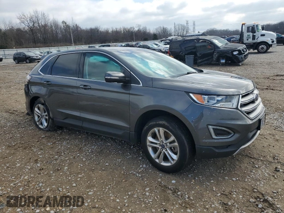 2015 Ford Edge SEL with VIN 2FMTK4J90FBC08832, listed as a Copart auction lot 45134645 with 120,526 mi miles and Salvage Title. Bid and sale history available at carsss.com. Image 4.