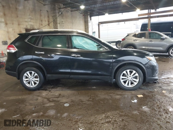 2014 Nissan Rogue S with VIN 5N1AT2MV5EC855520, listed as a IAAI auction lot 41510778 with 79,330 mi miles. Bid and sale history available at carsss.com. Image 14.