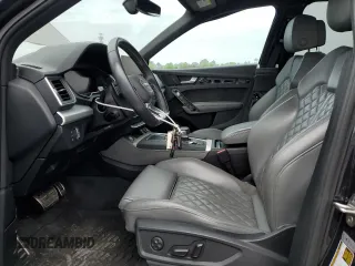 2020 Audi SQ5 Premium Plus with VIN WA1B4BFYXL2002721, listed as a Copart auction lot 54178255 with 61,051 mi miles and Salvage Title. Bid and sale history available at DreamBid. Image 7.