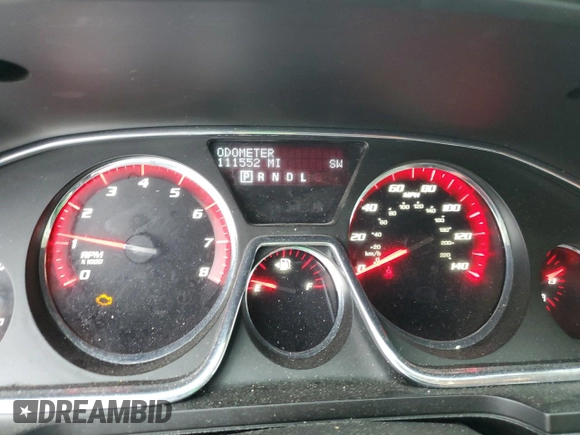 2016 GMC Acadia SLT with VIN 1GKKRSKD2GJ192752, listed as a Copart auction lot 80299884 with 111,552 mi miles and Salvage Title. Bid and sale history available at carsss.com. Image 9.