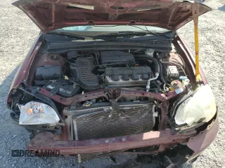 2002 Honda Civic EX with VIN 1HGES26792L063844, listed as a Copart auction lot 51217485 with 188,770 mi miles and Salvage Title. Bid and sale history available at DreamBid. Image 12.