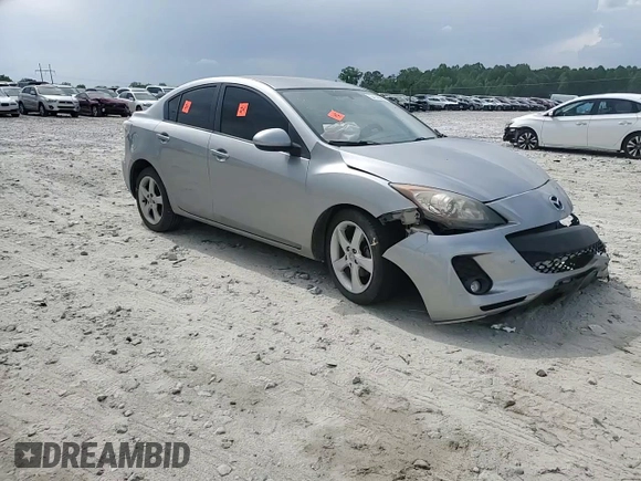 2013 Mazda 3 i SV with VIN JM1BL1TF9D1758005, listed as a Copart auction lot 54146045 with 218,099 mi miles and Salvage title. Bid and sale history available at DreamBid. Image 13.
