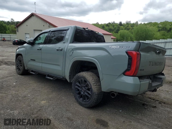 2022 Toyota Tundra SR5 with VIN 5TFLA5DB2NX016055, listed as a Copart auction lot 57480155 with 42,939 mi miles and Salvage title. Bid and sale history available at DreamBid. Image 2.