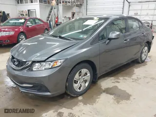 2013 Honda Civic Sdn LX with VIN 19XFB2F51DE200787, listed as a IAAI auction lot 41962907 with 96,849 mi miles. Bid and sale history available at carsss.com. Image 2.