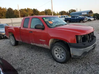 2011 GMC Sierra 1500 Work Truck with VIN 1GTR2TE39BZ162634, listed as a Copart auction lot 87720405 with 0 mi miles and Salvage Title. Bid and sale history available at carsss.com. Image 4.