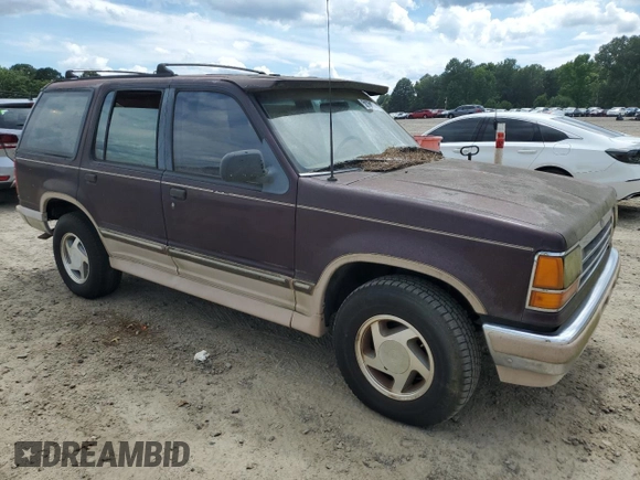 1994 Ford Explorer Eddie Bauer with VIN 1FMDU32X8RUB49646, listed as a Copart auction lot 85906804 with 11,802 mi miles and Salvage title. Bid and sale history available at DreamBid. Image 4.