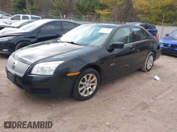 2008 Mercury Milan with VIN 3MEHM07Z68R656466, listed as a IAAI auction lot 41107064 with 217,619 mi miles. Bid and sale history available at carsss.com. Image 2.