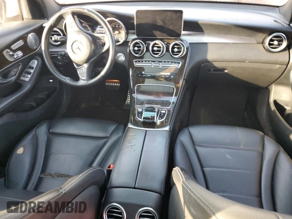 2018 Mercedes-Benz GLC with VIN WDC0G4KBXJV065793, listed as a Copart auction lot 72727284 with 82,360 mi miles and Salvage Title. Bid and sale history available at carsss.com. Image 8.