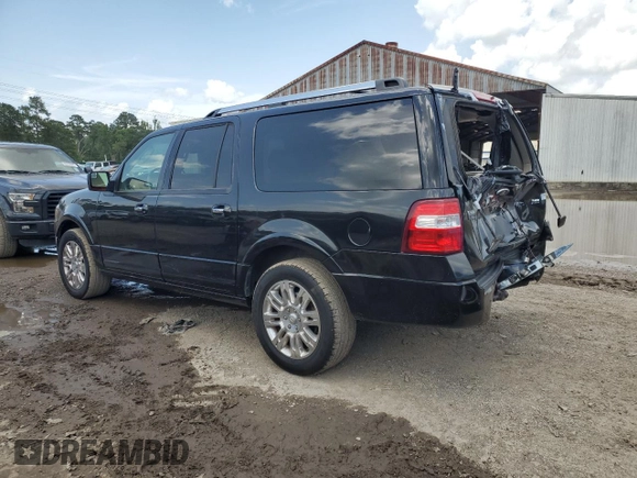 2013 Ford Expedition Max Limited z VIN 1FMJK1K58DEF62911, wystawiony jako Copart lot #61591555 z przebiegiem 161 928 mil mil oraz Szkoda całkowita • Salvage title. Historia ofert i sprzedaży dostępna na DreamBid. Obrazek 2.