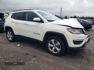 2021 Jeep Compass Altitude with VIN 3C4NJDBB7MT551883, listed as a Copart auction lot 69790784 with 36,830 mi miles and Clean title. Bid and sale history available at DreamBid. Image 4.