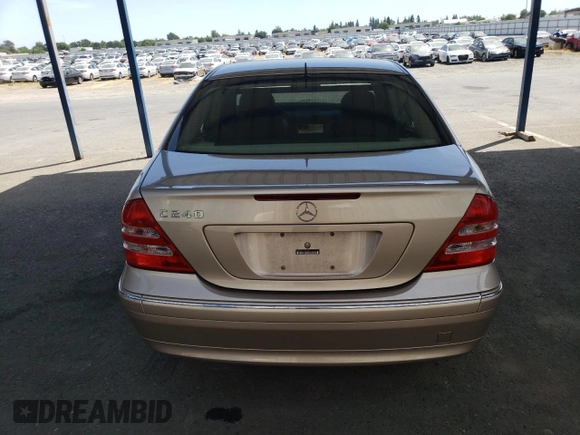2002 Mercedes-Benz C 230/260/280/320 z VIN WDBRF61J12F232217, wystawiony jako Copart lot #58624275 z przebiegiem 90 495 mil mil oraz Szkoda całkowita • Salvage title. Historia ofert i sprzedaży dostępna na DreamBid. Obrazek 6.