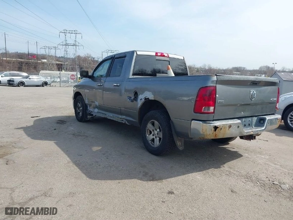 2010 Dodge Ram 1500 SLT with VIN 1D7RV1GT3AS192606, listed as a IAAI auction lot 41791083 with 284,816 mi miles. Bid and sale history available at carsss.com. Image 3.