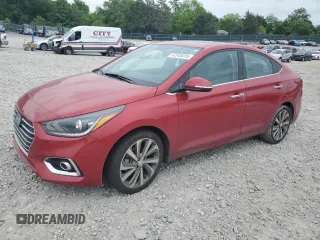 2022 Hyundai Accent Limited z VIN 3KPC34A62NE162547, wystawiony jako Copart lot #57245415 z przebiegiem 62 097 mil mil oraz Szkoda całkowita • Salvage title. Historia ofert i sprzedaży dostępna na DreamBid. Obrazek 1.
