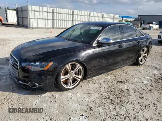 2014 Audi S6 Prestige with VIN WAUF2AFCXEN019304, listed as a Copart auction lot 80566804 with 63,880 mi miles and Non Repairable. Bid and sale history available at carsss.com. Image 1.
