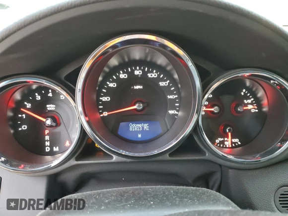 2010 Cadillac CTS Premium with VIN 1G6DS5EV9A0104827, listed as a Copart auction lot 81690744 with 81,813 mi miles and Salvage title. Bid and sale history available at DreamBid. Image 9.