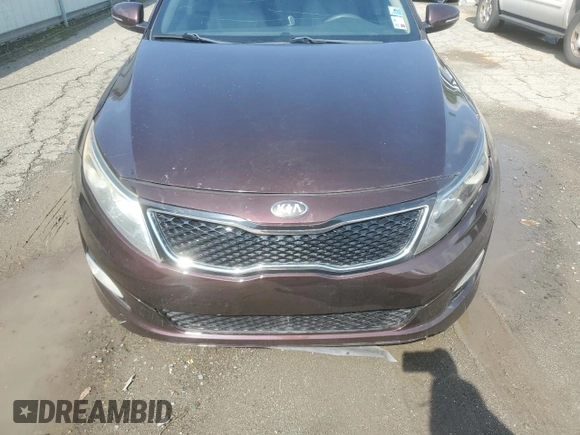 2015 Kia Optima LX with VIN 5XXGM4A72FG440265, listed as a Copart auction lot 55470055 with Not Provided miles and Clean Title. Bid and sale history available at carsss.com. Image 11.