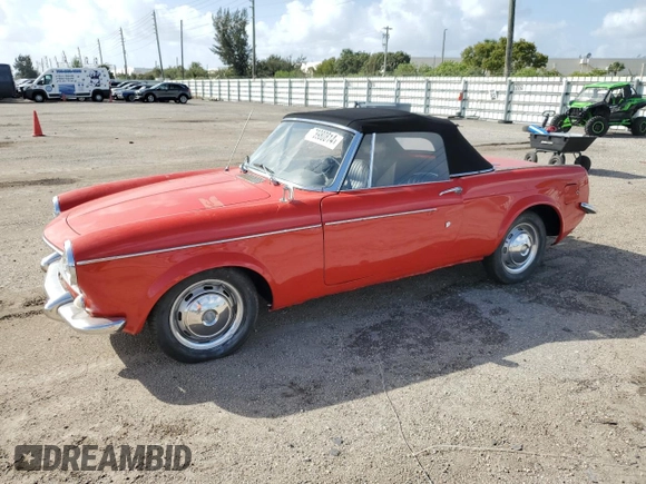 1965 FIAT 124 Spider z VIN 118H039439, wystawiony jako Copart lot #78980814 z przebiegiem 26 509 mil mil oraz Czysty tytuł • Clean title. Historia ofert i sprzedaży dostępna na DreamBid. Obrazek 1.