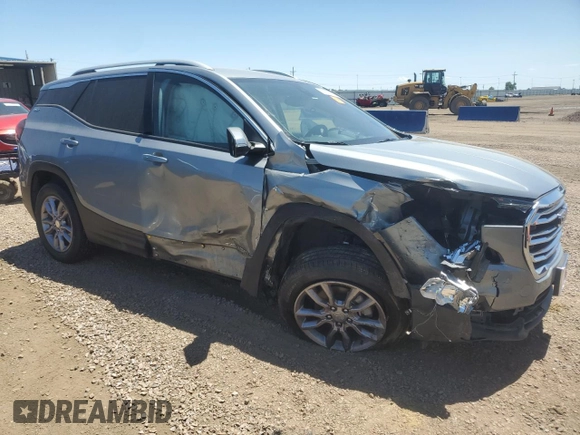 2024 GMC Terrain SLT with VIN 3GKALVEG7RL284388, listed as a Copart auction lot 61814845 with 32,048 mi miles and Salvage title. Bid and sale history available at DreamBid. Image 4.