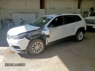 2021 Jeep Cherokee Latitude с VIN 1C4PJLCB4MD156082, выставлен на аукционе Copart как лот 62581155 с пробегом 90 879 миль миль и Списание • Salvage title. История ставок и продаж доступна на DreamBid. Изображение 1.