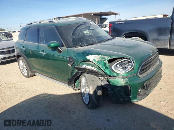 2022 MINI Countryman Cooper with VIN WMZ23BR04N3N62018, listed as a Copart auction lot 84242144 with 52,476 mi miles and Salvage Title. Bid and sale history available at carsss.com. Image 4.