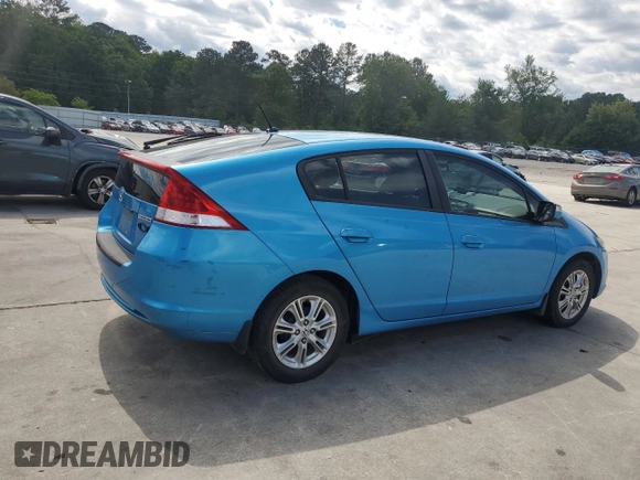 2011 Honda Insight EX with VIN JHMZE2H73BS005723, listed as a Copart auction lot 55420735 with 155,674 mi miles and Salvage title. Bid and sale history available at DreamBid. Image 3.