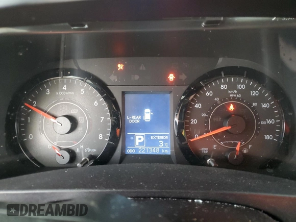 2017 Toyota Sienna LE with VIN 5TDJZ3DC2HS183152, listed as a Copart auction lot 88804605 with 221,348 mi miles and Salvage Title. Bid and sale history available at carsss.com. Image 9.
