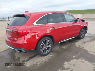 2019 Acura MDX w/Technology Pkg with VIN 5J8YD4H53KL012273, listed as a IAAI auction lot 41784034 with 96,239 mi miles. Bid and sale history available at carsss.com. Image 4.