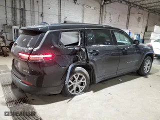 2021 Jeep Grand Cherokee L Limited with VIN 1C4RJKBG4M8121325, listed as a Copart auction lot 41901355 with 60,951 mi miles and Non Repairable. Bid and sale history available at carsss.com. Image 3.