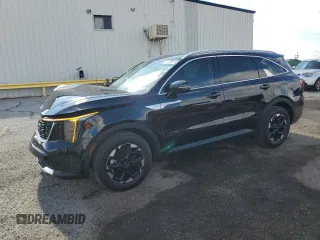 2025 Kia Sorento S with VIN 5XYRL4JC6SG342211, listed as a Copart auction lot 59228625 with 2,931 mi miles and Salvage title. Bid and sale history available at DreamBid. Image 1.