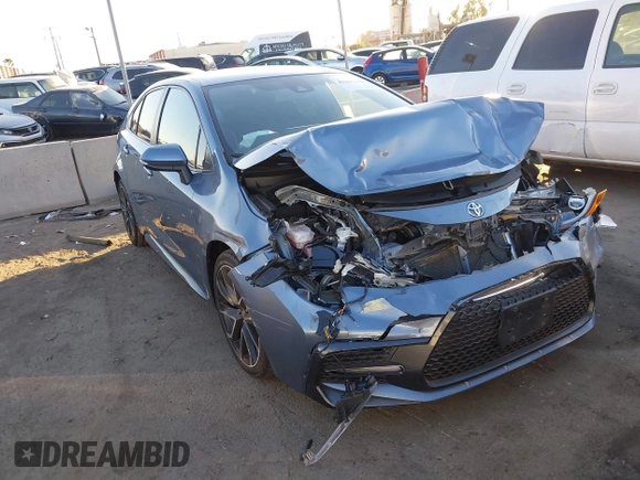 2022 Toyota Corolla SE with VIN JTDS4MCE9NJ082078, listed as a IAAI auction lot 41291406 with 57,202 mi miles and . Bid and sale history available at DreamBid. Image 1.
