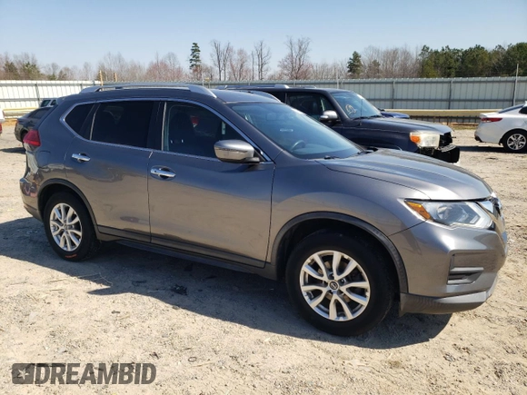 2017 Nissan Rogue SV with VIN KNMAT2MT9HP515657, listed as a Copart auction lot 48689235 with 101,538 mi miles and Salvage Title. Bid and sale history available at carsss.com. Image 4.