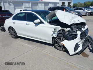 2023 Mercedes-Benz E 350 with VIN W1KZF8EB9PB106580, listed as a IAAI auction lot 42039282 with 38,000 mi miles and . Bid and sale history available at DreamBid. Image 1.