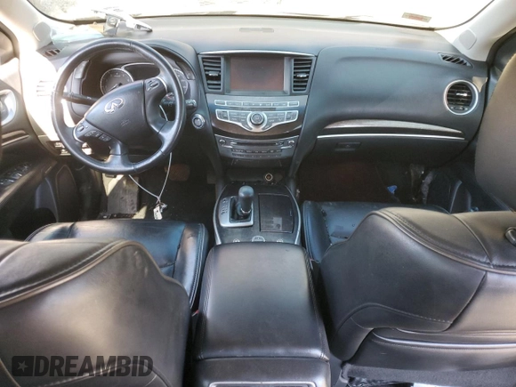 2015 Infiniti QX60 with VIN 5N1AL0MM9FC532911, listed as a Copart auction lot 50369175 with 105,673 mi miles and Salvage Title. Bid and sale history available at DreamBid. Image 8.