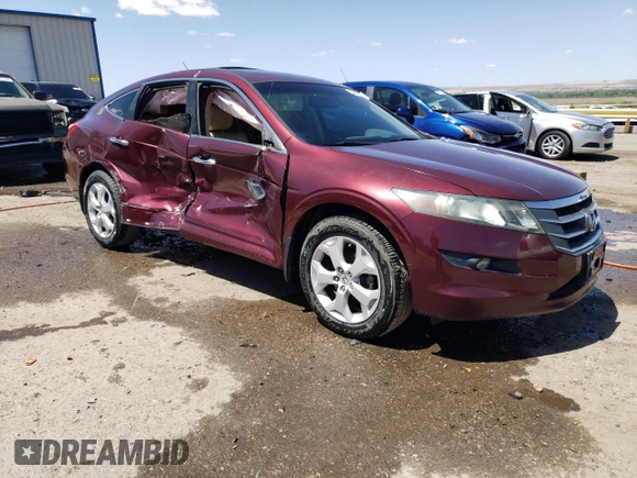 2012 Honda Crosstour EX-L with VIN 5J6TF2H59CL008344, listed as a Copart auction lot 55391184 with 202,052 mi miles and Salvage Title. Bid and sale history available at carsss.com. Image 4.