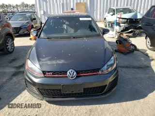 2017 Volkswagen Golf GTI S with VIN 3VW547AU9HM012268, listed as a Copart auction lot 45974655 with 84,470 mi miles and Salvage Title. Bid and sale history available at carsss.com. Image 5.