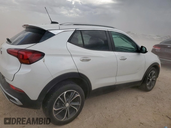 2021 Buick Encore GX Select with VIN KL4MMDSL0MB069411, listed as a Copart auction lot 62784845 with 51,807 mi miles and Salvage title. Bid and sale history available at DreamBid. Image 3.