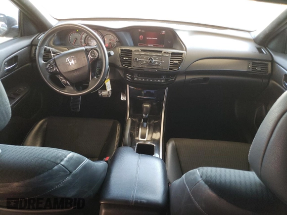 2017 Honda Accord Sport with VIN 1HGCR2F5XHA223445, listed as a Copart auction lot 50564205 with 223,129 mi miles and Salvage Title. Bid and sale history available at carsss.com. Image 8.