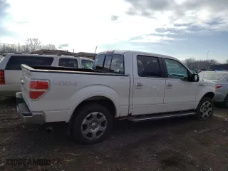 2010 Ford F-150 XL with VIN 1FTFW1EV6AFC36122, listed as a Copart auction lot 89002325 with 158,126 mi miles and Salvage Title. Bid and sale history available at carsss.com. Image 3.
