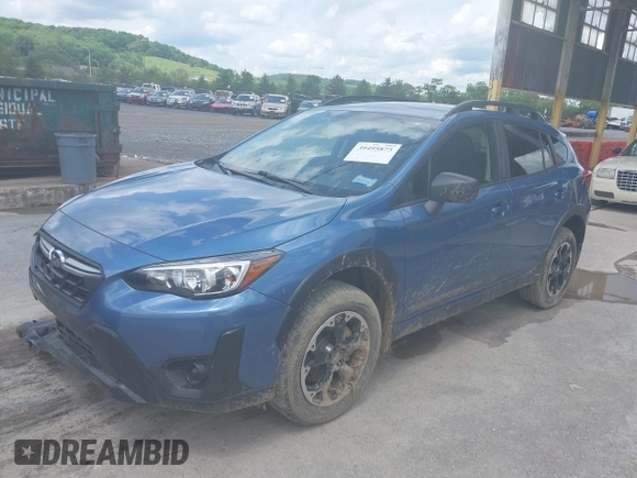 2021 Subaru Crosstrek with VIN JF2GTABC7MH269639, listed as a IAAI auction lot 39495875 with 38,760 mi miles and . Bid and sale history available at DreamBid. Image 22.