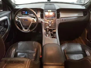 2013 Ford Taurus SEL with VIN 1FAHP2E92DG215545, listed as a Copart auction lot 81399274 with 147,734 mi miles and Salvage Title. Bid and sale history available at DreamBid. Image 8.