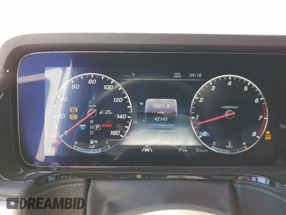 2022 Mercedes-Benz G 550 with VIN W1NYC6BJ8NX439604, listed as a Copart auction lot 79364284 with 42,145 mi miles and Salvage Title. Bid and sale history available at DreamBid. Image 9.