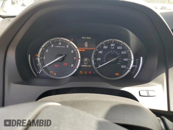 2016 Acura MDX with VIN 5FRYD3H20GB008592, listed as a Copart auction lot 89058995 with 164,886 mi miles and Salvage title. Bid and sale history available at DreamBid. Image 9.