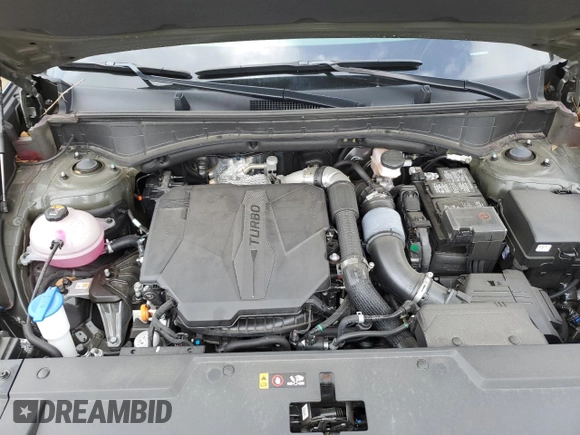 2024 Hyundai Santa Fe Calligraphy with VIN 5NMP54GL7RH019911, listed as a Copart auction lot 51437245 with 20,874 mi miles and Salvage title. Bid and sale history available at DreamBid. Image 14.