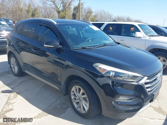 2017 Hyundai Tucson Value with VIN KM8J33A28HU302472, listed as a IAAI auction lot 41717598 with 126,438 mi miles. Bid and sale history available at carsss.com. Image 1.