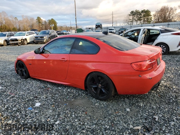 2011 BMW 3 Series 335i xDrive with VIN WBAKF9C50BE619025, listed as a Copart auction lot 78587564 with 0 mi miles and Salvage Title. Bid and sale history available at carsss.com. Image 2.