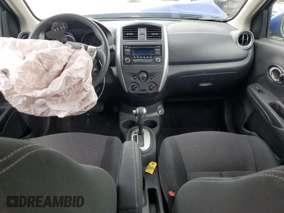 2017 Nissan Versa S with VIN 3N1CN7AP4HL812471, listed as a Copart auction lot 58919625 with 90,012 mi miles and Salvage title. Bid and sale history available at DreamBid. Image 8.
